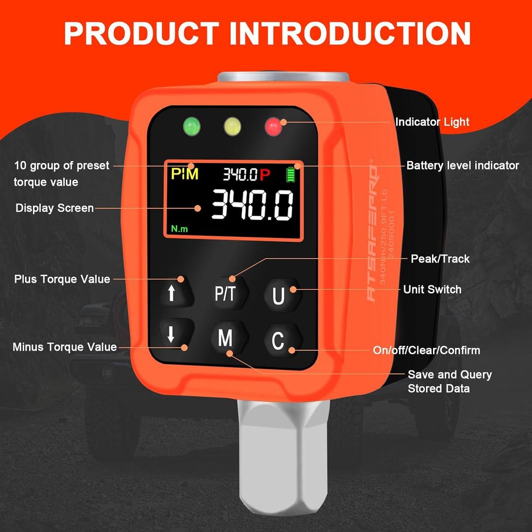 Revolutionize Precision with the ATsafepro Digital Torque Adapter